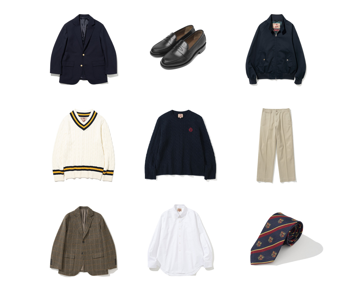 Overview of classic Ivy style clothing essentials