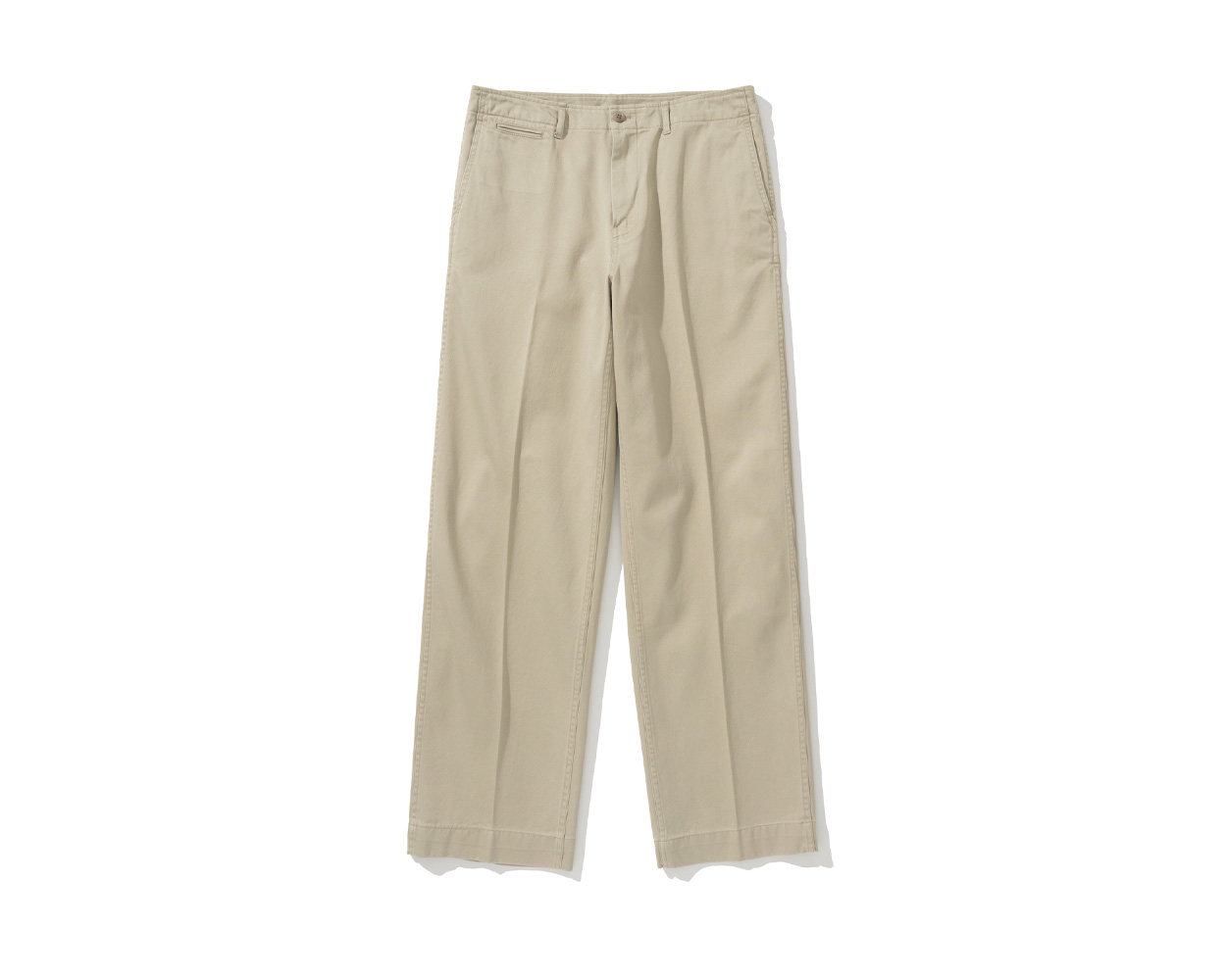 Classic khaki chinos styled in Ivy menswear