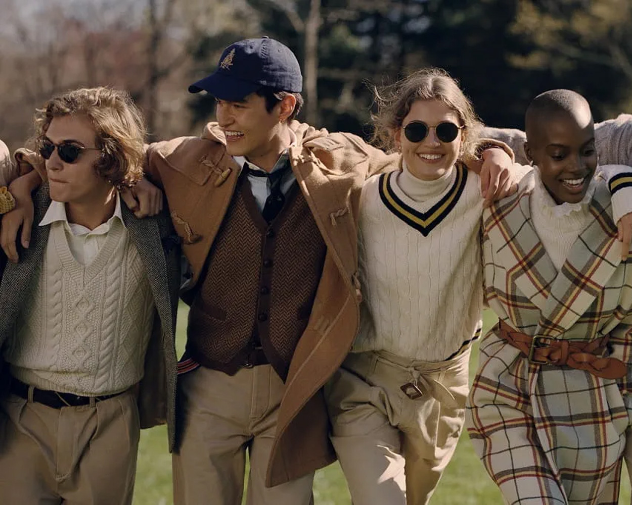 Ralph Lauren collection showcasing Ivy League inspired preppy classic menswear