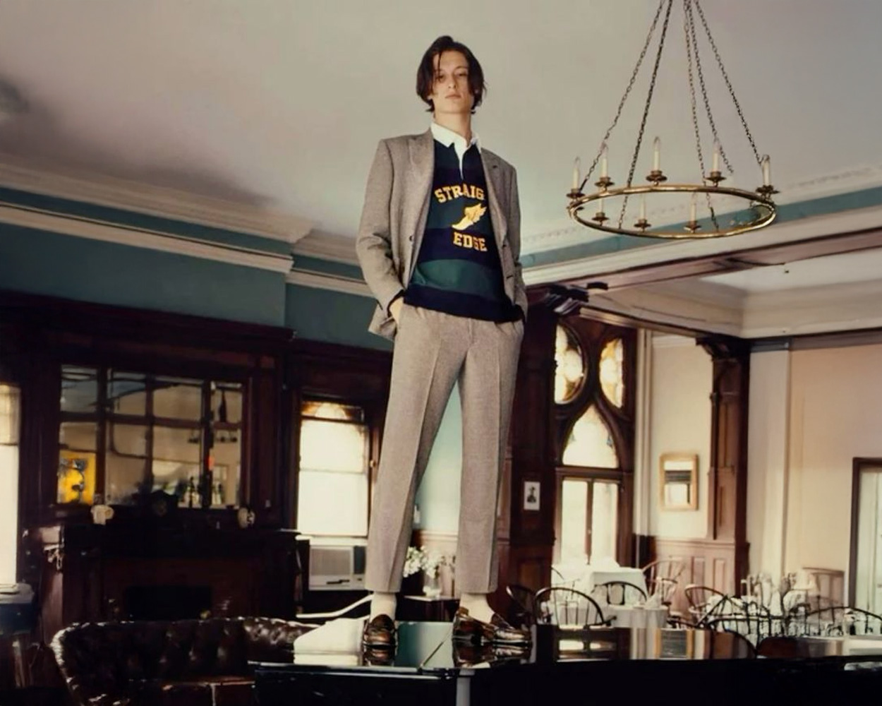 Noah menswear blending preppy Ivy style with streetwear and sustainable craftsmanship