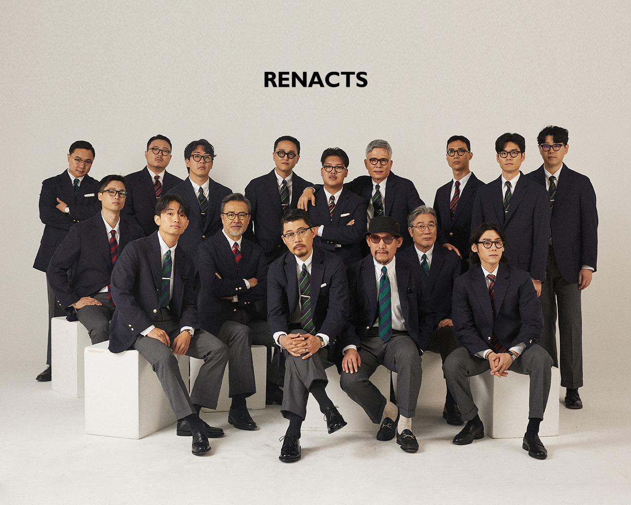 Renacts Korean brand reinterpreting American Trad menswear with Seoul Trad Style influence