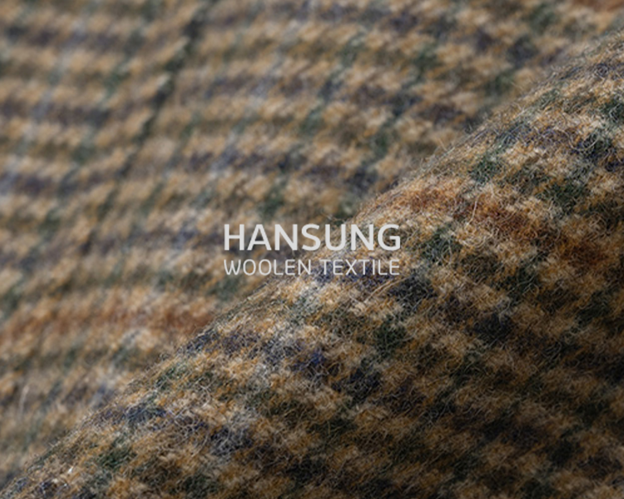 Renacts Gun Club jacket made with 100% wool from Hansung Textile