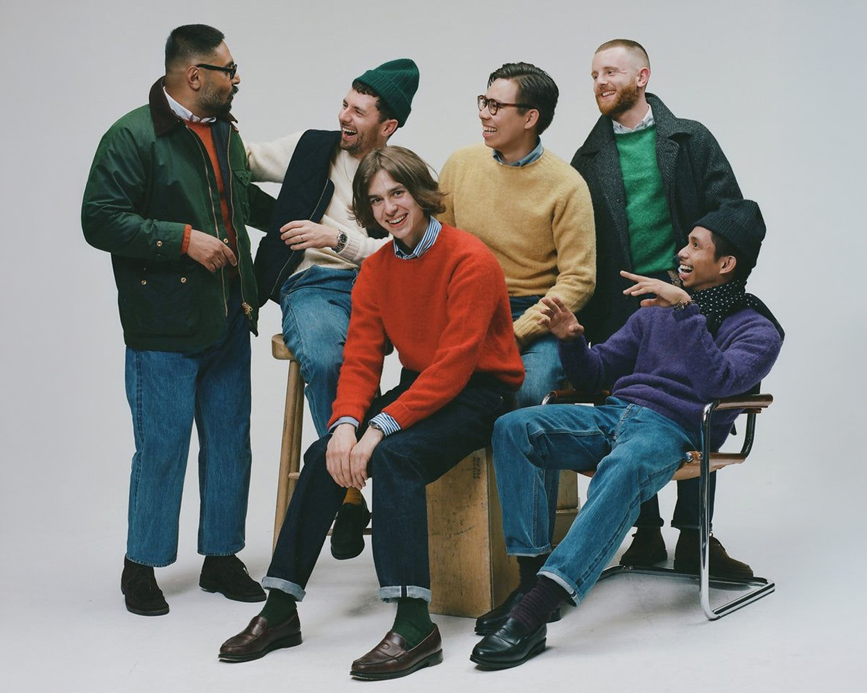 Brooks Brothers classic button-down oxford shirt and sack suit representing Ivy style tradition