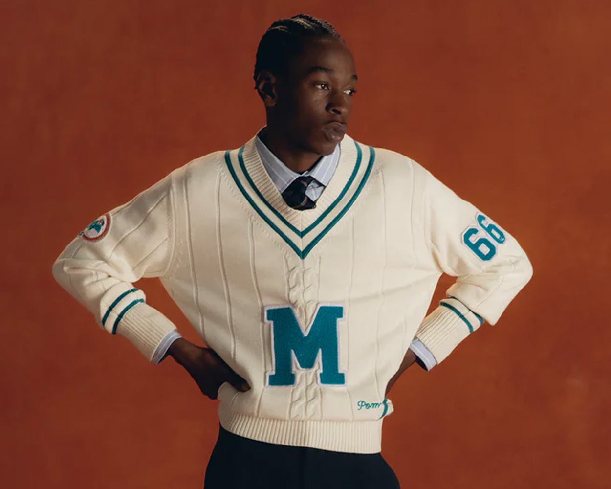 Pompeii menswear showing clean minimal Ivy-inspired aesthetic