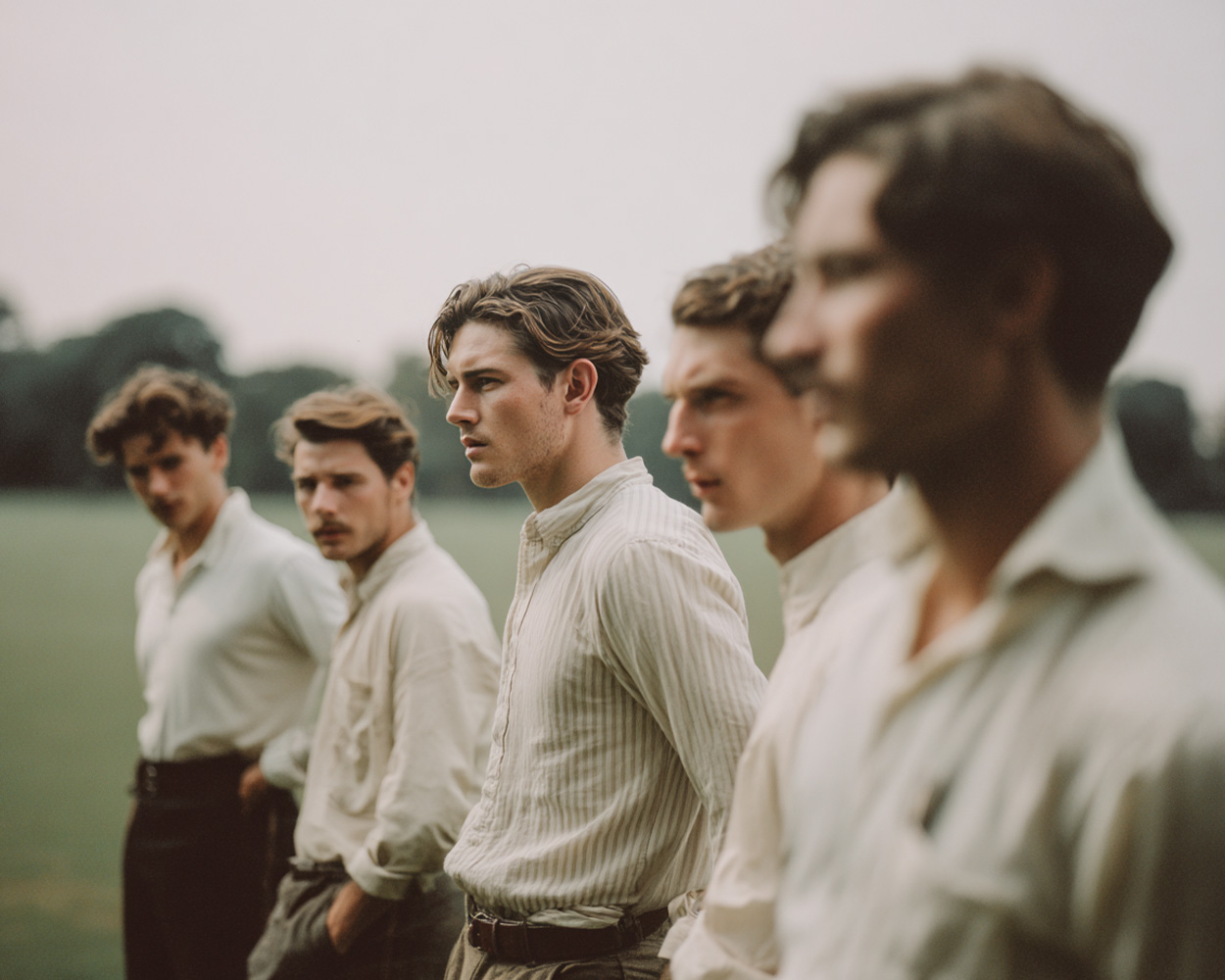 Early Oxford Button Down Shirt inspired by British polo uniforms