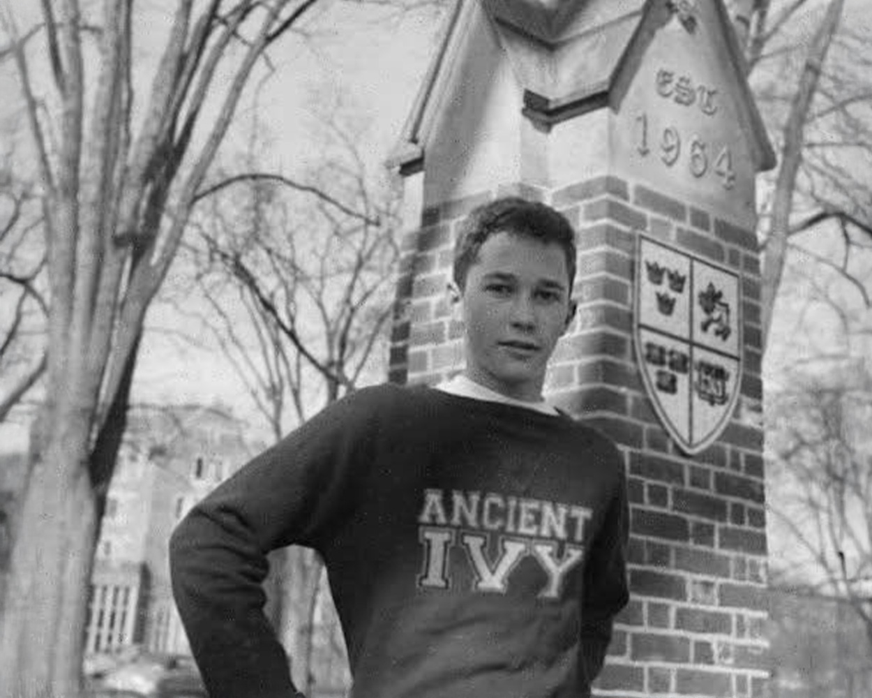 Vintage American athletic sweatshirts illustrating the origin of reverse weave construction