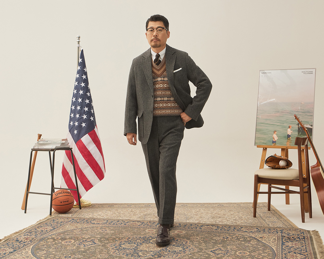 Renacts interpretation of classic American Trad outerwear