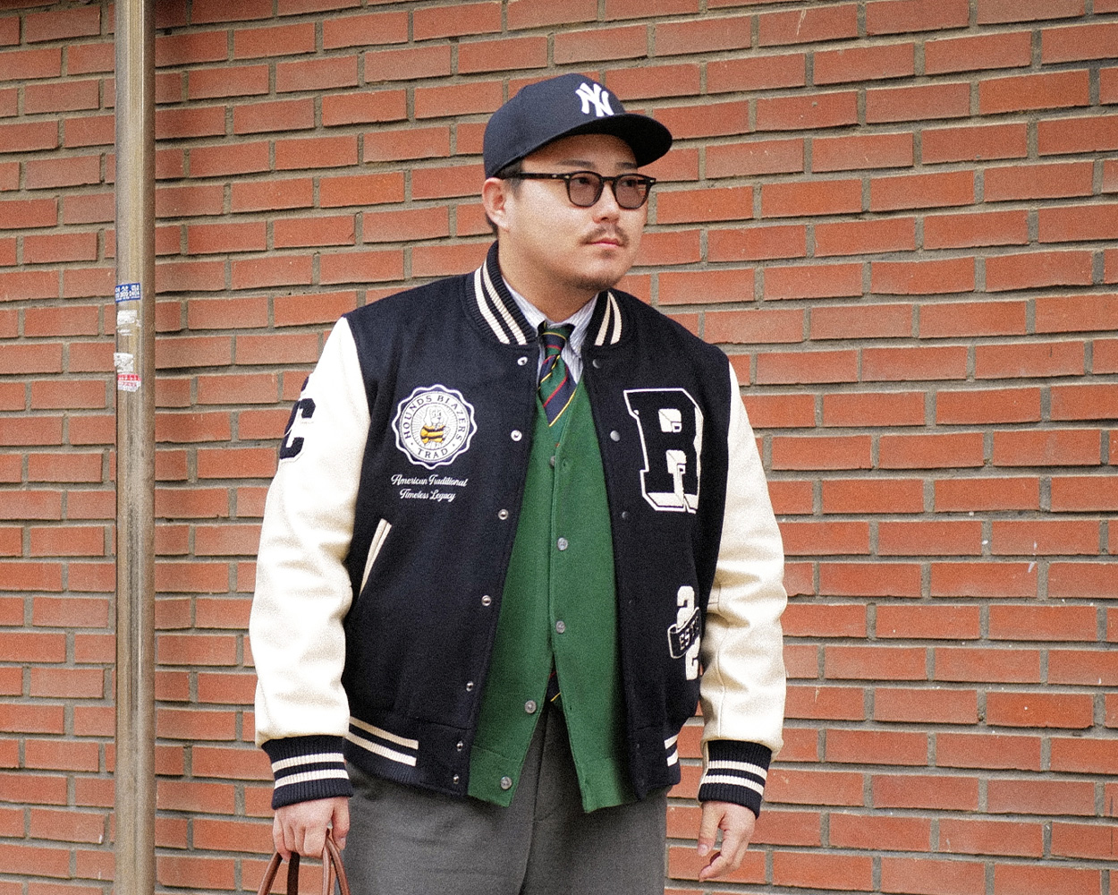 Modern Ivy Style Outfit blending classic tradition with contemporary menswear