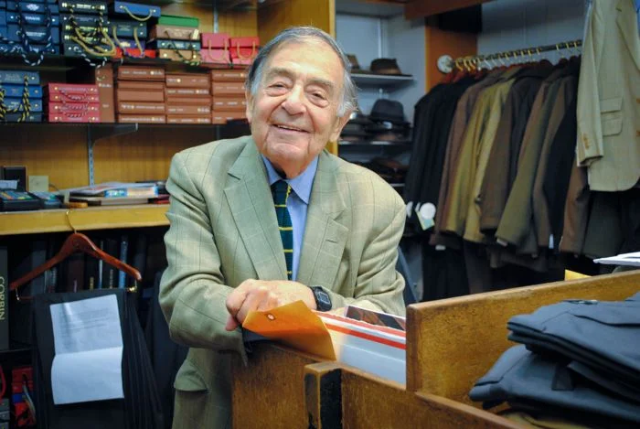 Andover Shop history: Charlie Davidson, founder of The Andover Shop, photographed at the Cambridge flagship