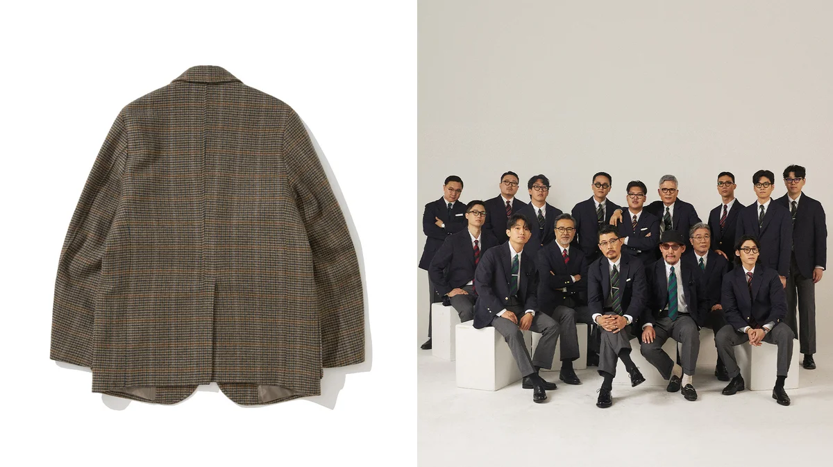 Blazer body length hitting at the knuckle line for correct proportions