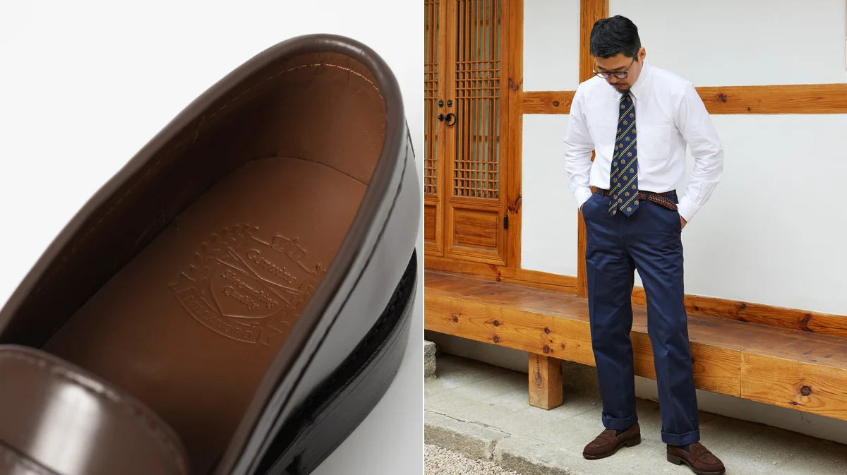 Chinos styled with loafers — the enduring combination from Ivy League to Seoul