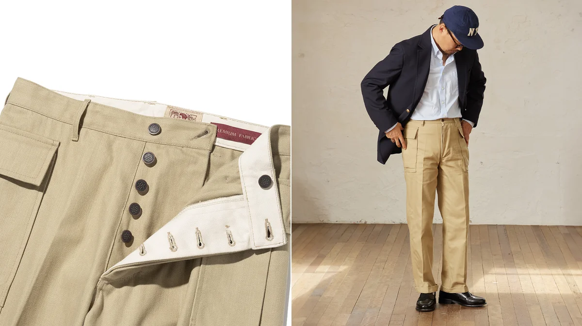 Casual Friday outfit with chinos and penny loafers completing a knit tie look