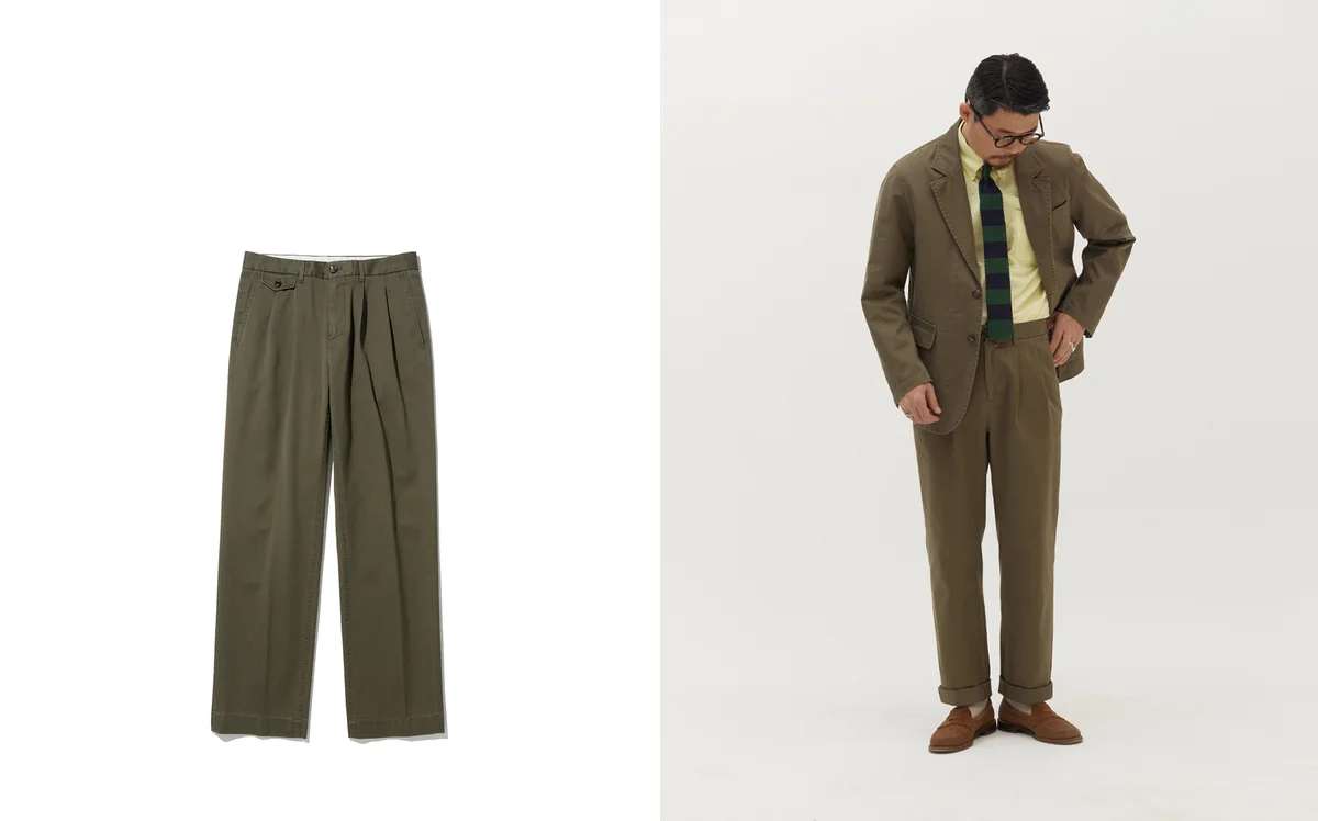 Navy sack blazer with natural shoulder and flap pockets — the essential Ivy League jacket