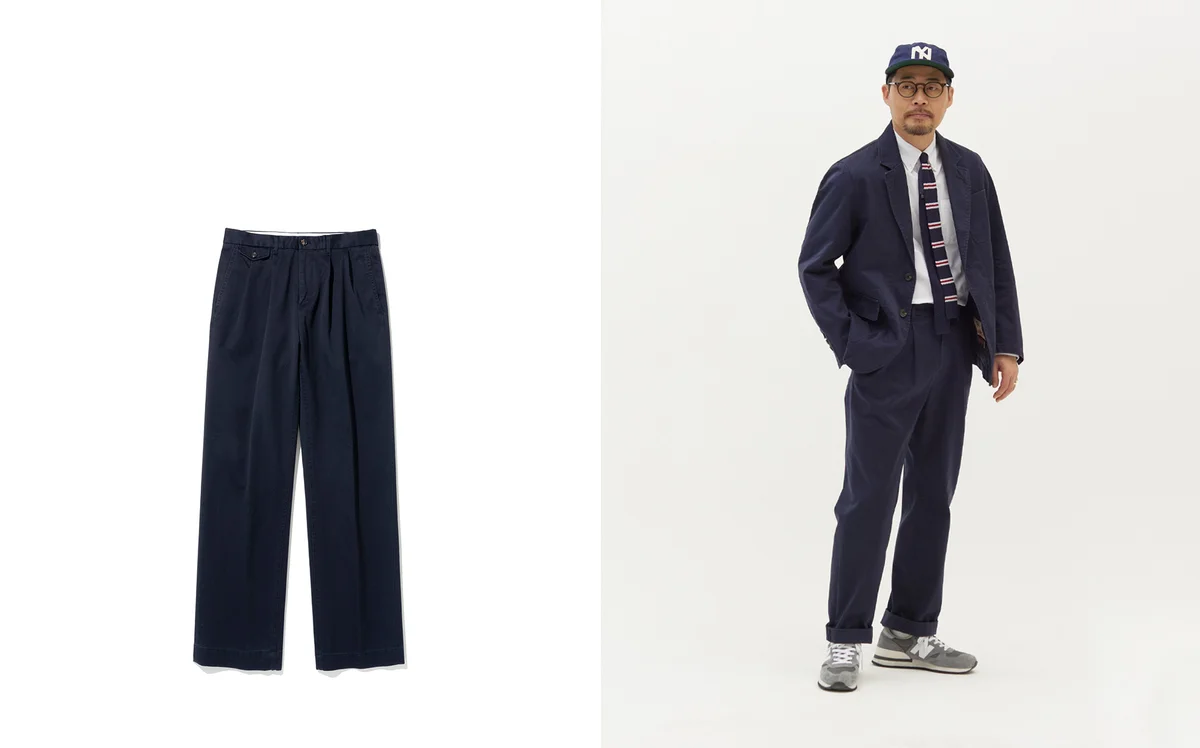 Lightweight khaki chinos styled for warm weather with a clean minimal summer outfit