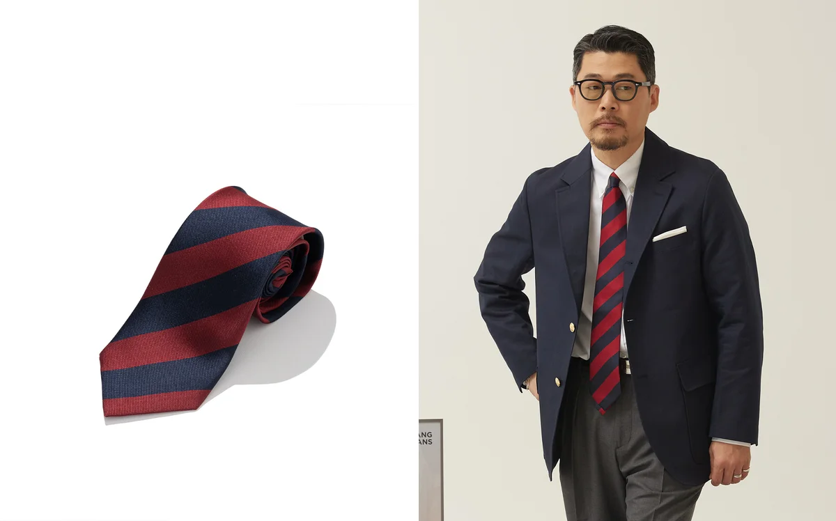 Seoul Traditional style — a tie worn with intention as part of the Heavy Ivy layered approach in modern Seoul