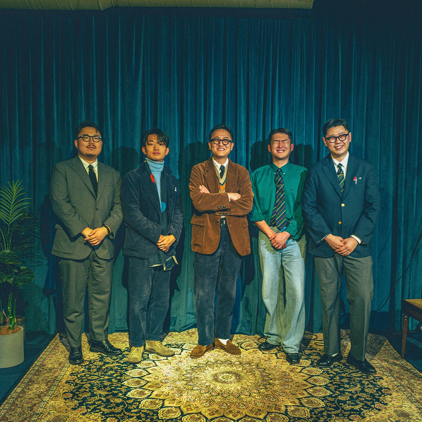 Seoul Trad J.Press collaboration: closing toast at the 5th Gentlemens Social Club year-end gathering with J.Press Tokyo