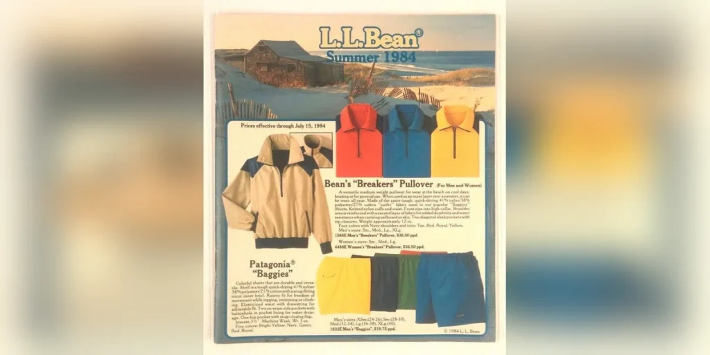L.L. Bean Summer 1984 Breakers Pullover — featured thumbnail for L.L. Bean history post