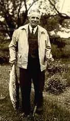 Leon Leonwood Bean, founder of L.L.Bean in 1912, portrait — L.L. Bean history