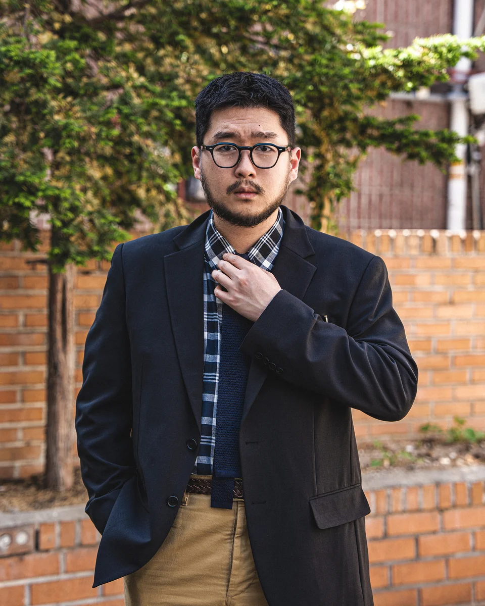 How to Style a Madras Shirt for Summer featuring madras shirt business casual - look 2
