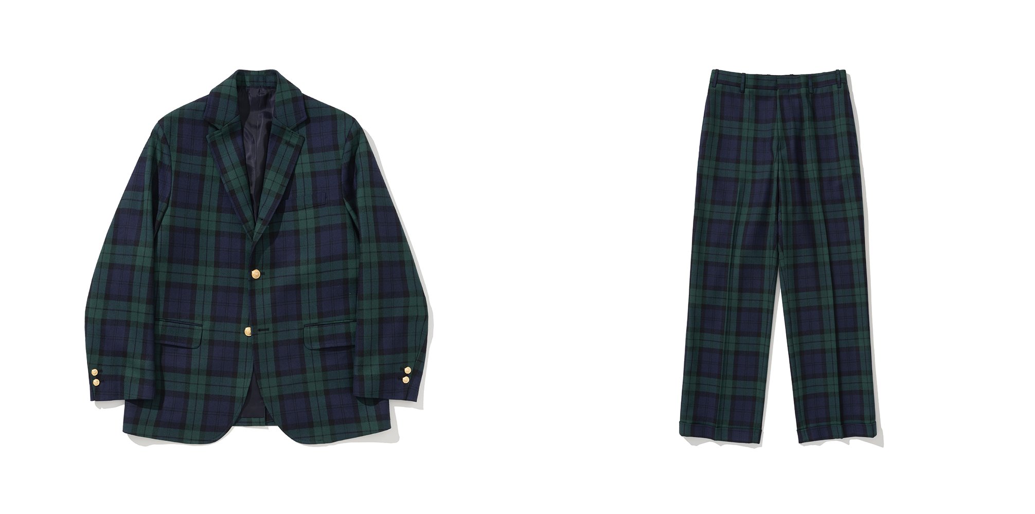 Black Watch sack suit product detail