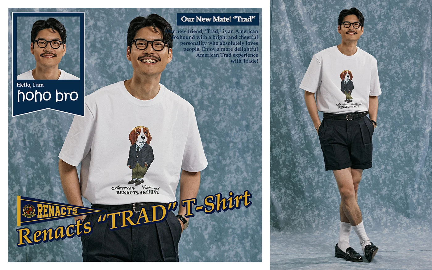 Seoul Trad Yearbook T-Shirt Classmates — Renacts American-collegiate graphic tees and chinos