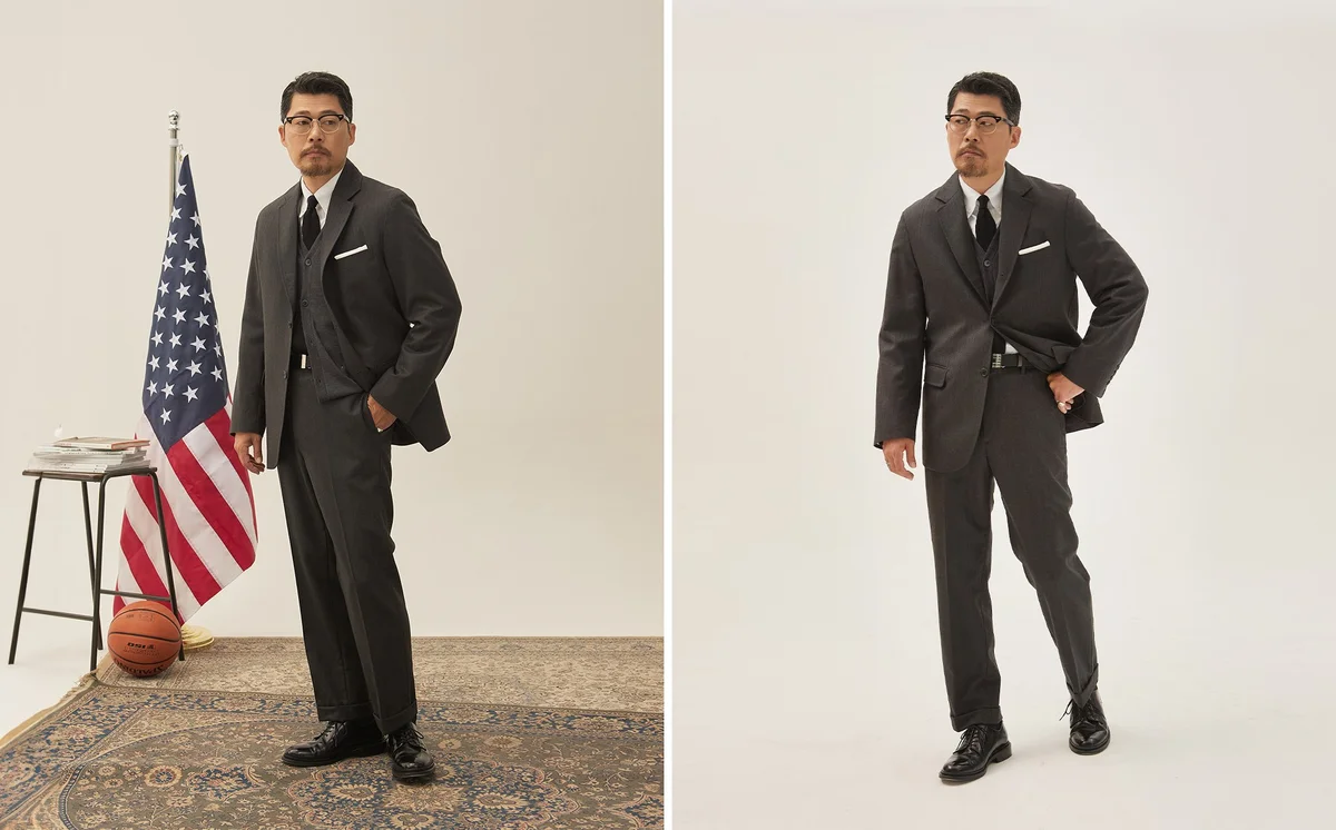 The American Sack Suit Tradition: From Brooks Brothers to Yale to RENACTS featuring sack suit history - look 5