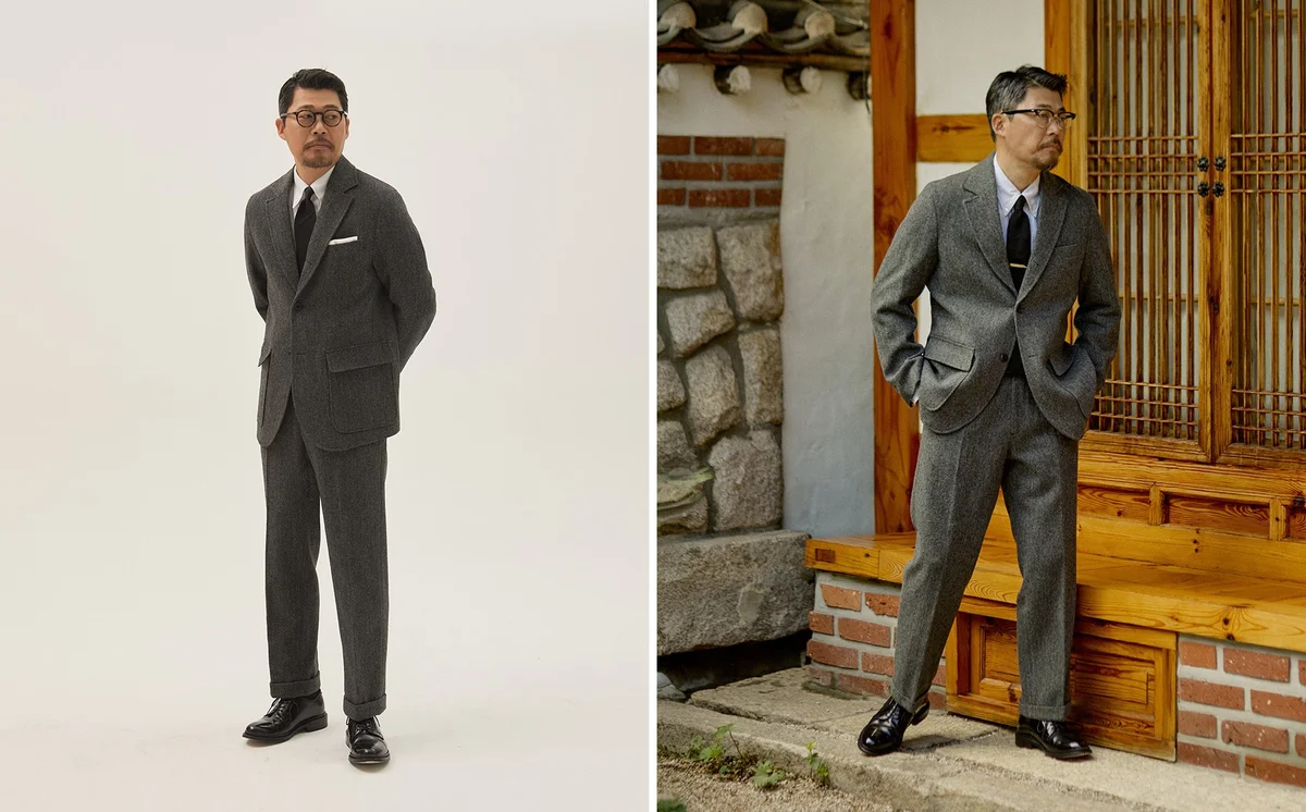 How to Wear a Sack Suit: 7 Looks Across Cotton, Wool, Corduroy, Seersucker, and Madras featuring sack suit outfits - look 6