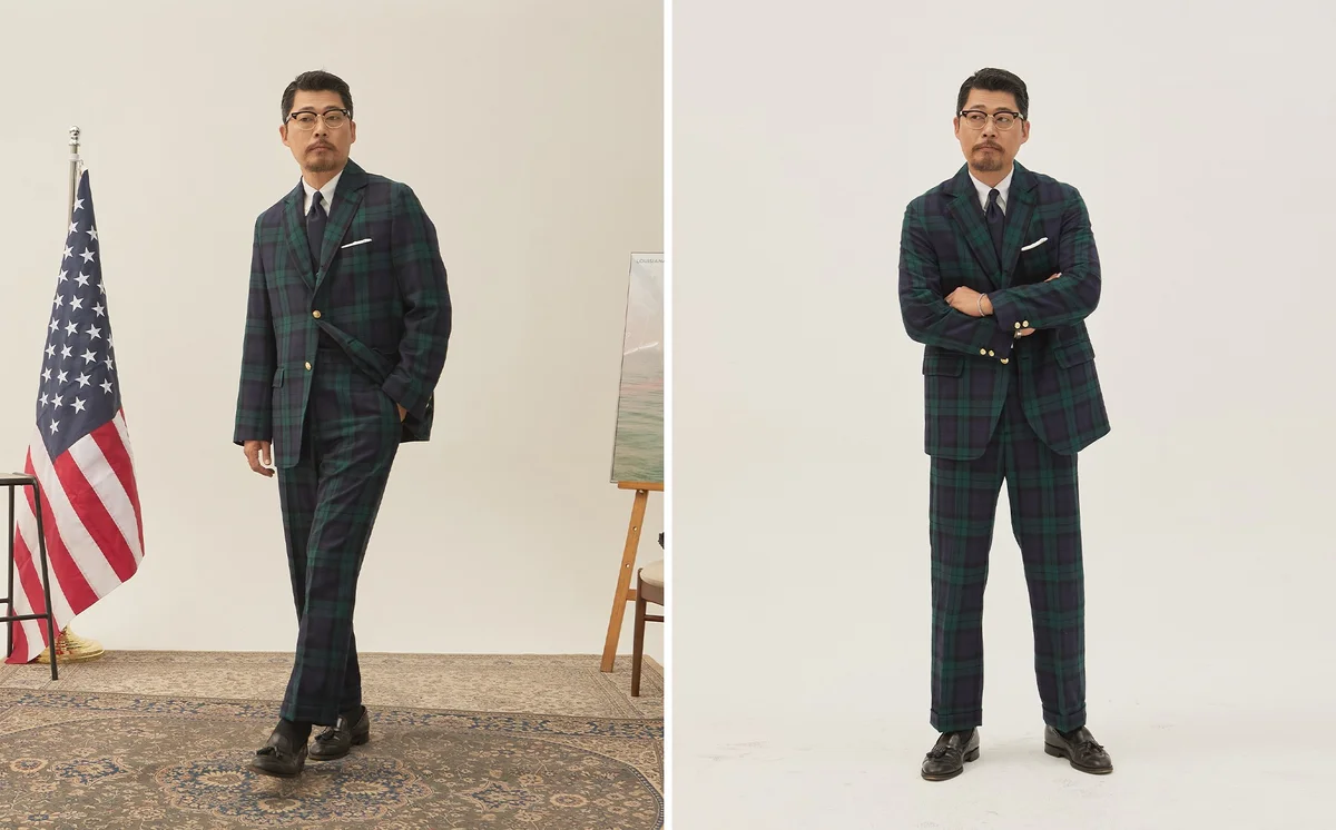 How to Wear a Sack Suit: 7 Looks Across Cotton, Wool, Corduroy, Seersucker, and Madras featuring sack suit outfits - look 7