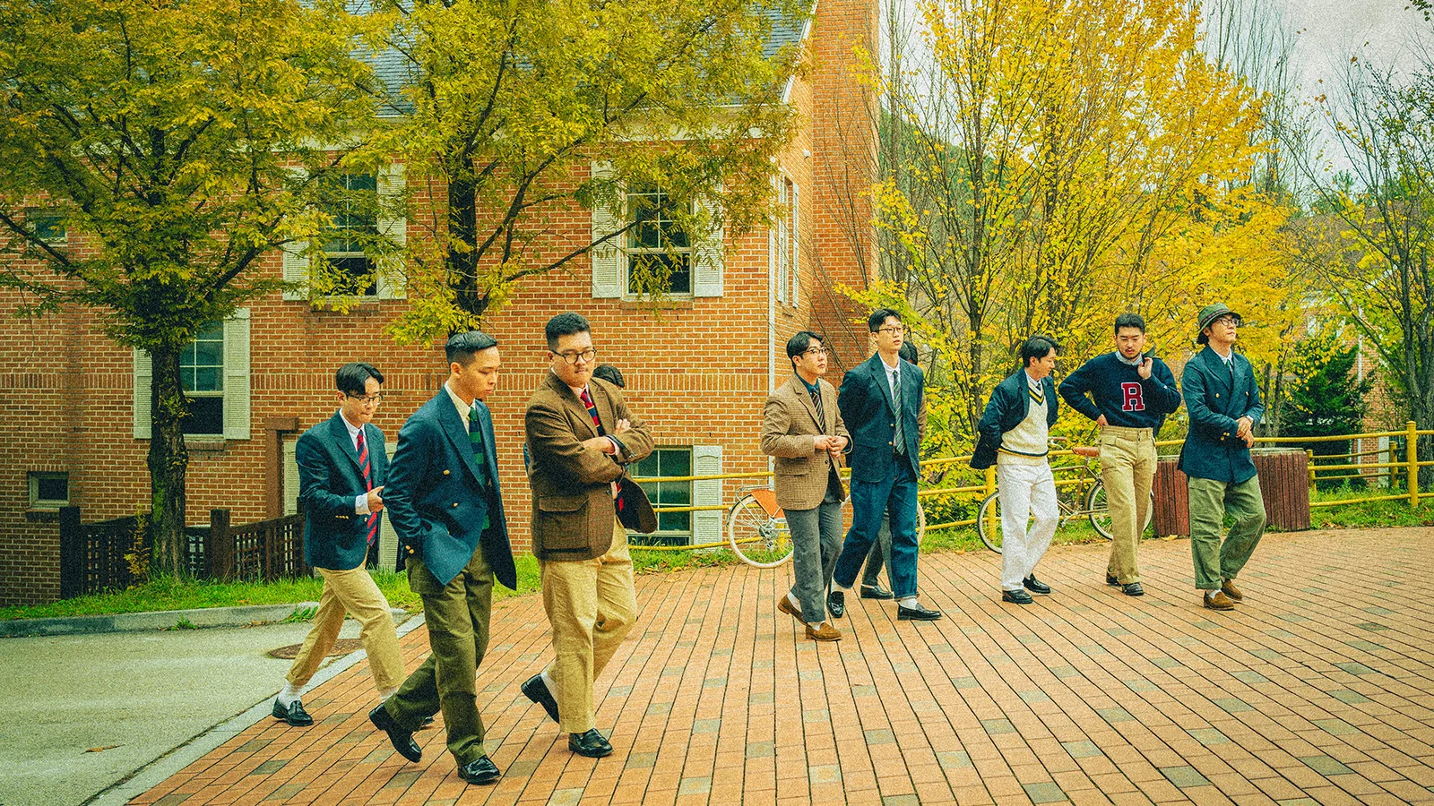 Renacts Take Ivy 2023 campaign — figure 03 at Yangpyeong English Village