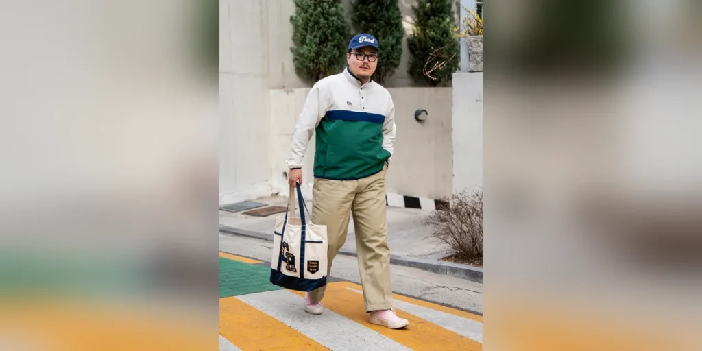 Classic City Boy Outfit: Anorak, Dickies 874 & Tote Bag