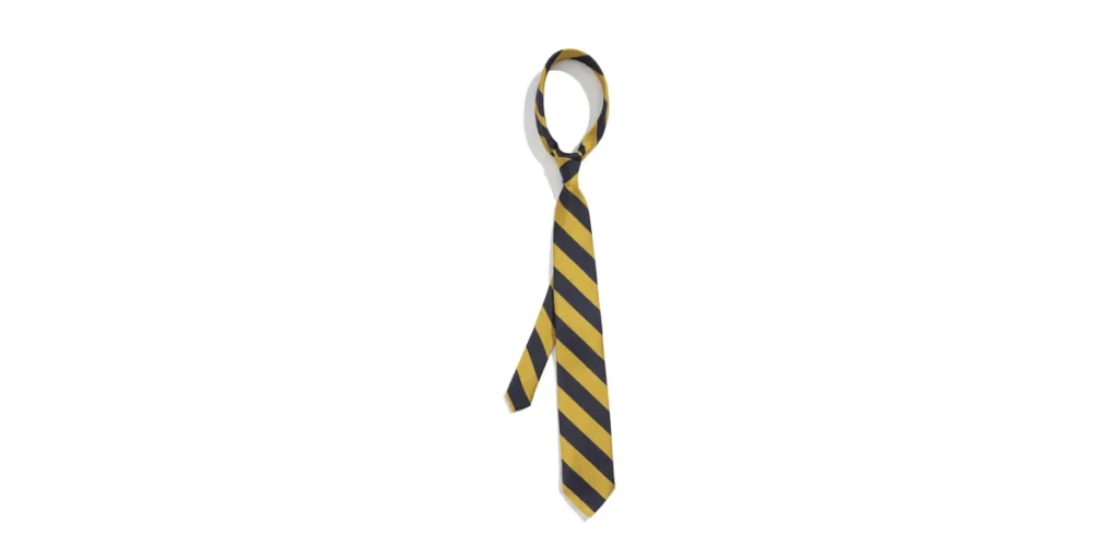 Necktie History - Regimental Silk Rep Tie