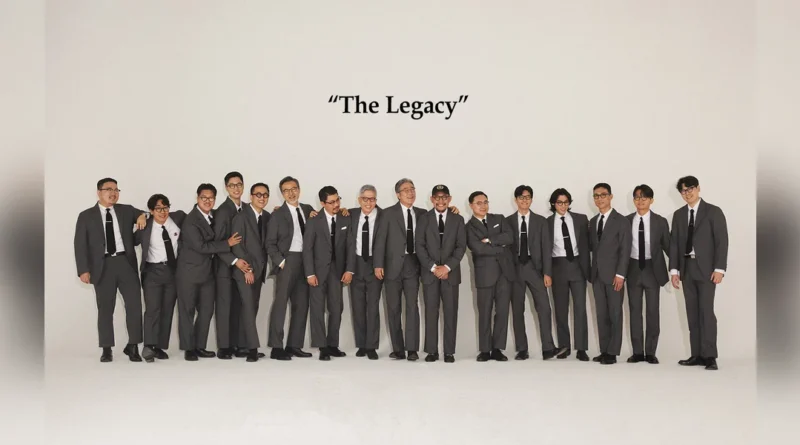 Seoul Trad: Renacts Legacy Suits 2023 'The Legacy' titled hero — sixteen members in grey sack suits horizontal line-up featured thumbnail