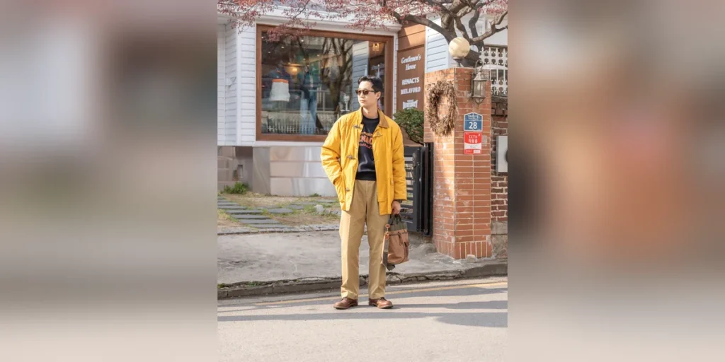 Vintage Fireman Jacket Outfit: Seoul Trad Meets Workwear