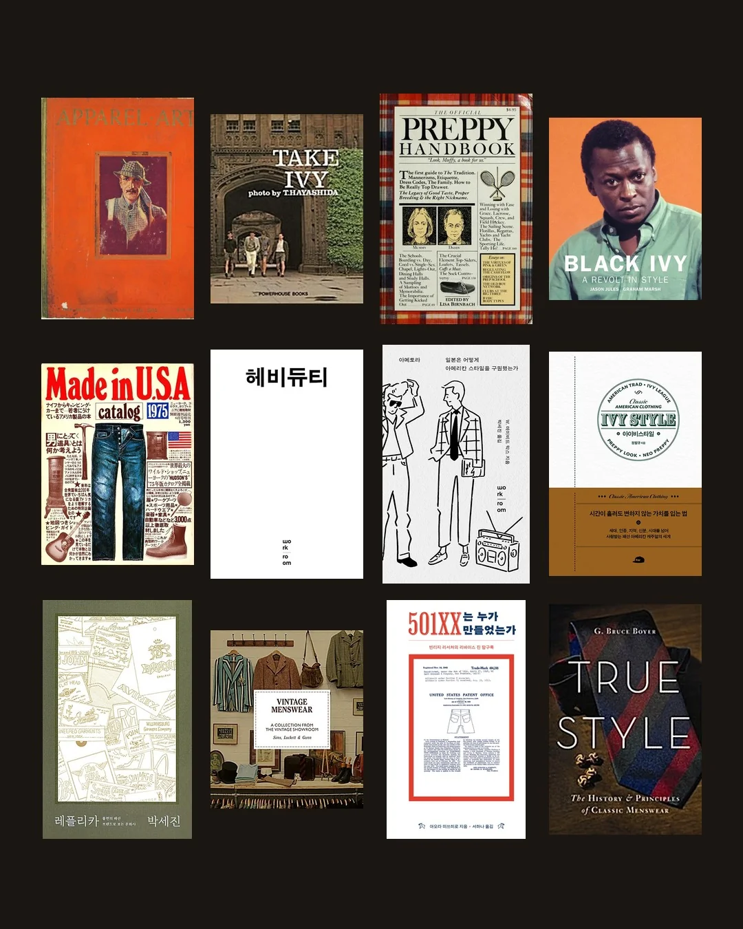 Twelve essential men’s fashion books — vintage, Ivy, and trad bibliography