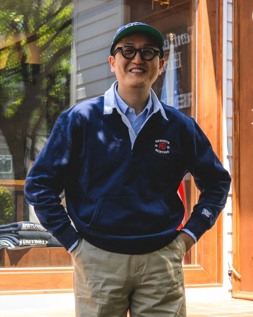 Ivy Style: Rugby Sweatshirt & Chino Look featuring ivy league casual outfit - look 2
