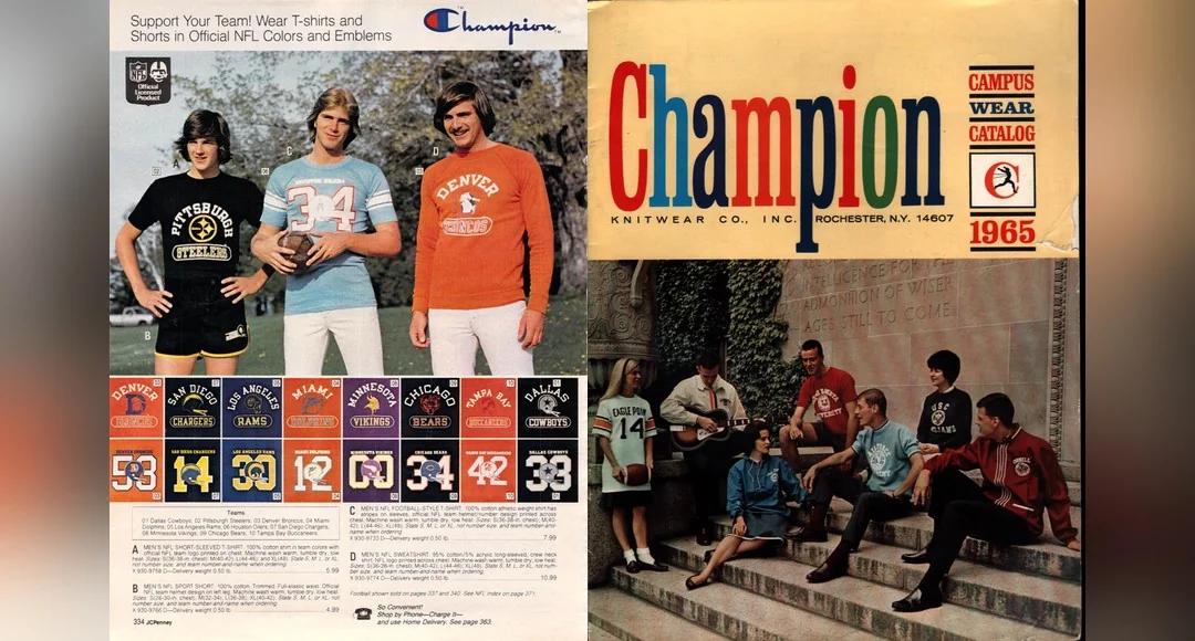 Champion 1919 Rochester NY — Reverse Weave crewneck Tri-blend vintage sweatshirt