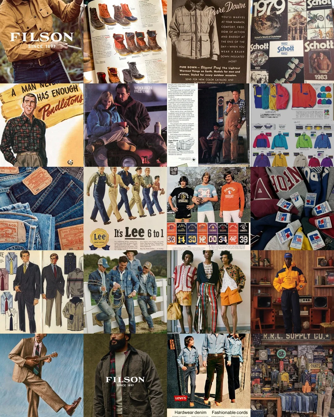 17 American vintage brands — Filson, Levi's, Brooks Brothers and more — a trad guide cover