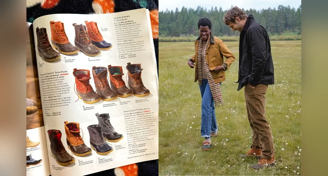 L.L. Bean 1912 Maine — Bean Boot and Norwegian Sweater East Coast trad vintage